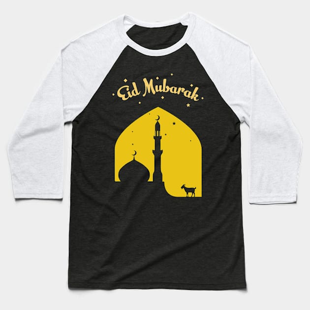 Eid Mubarak Baseball T-Shirt by Quotigner